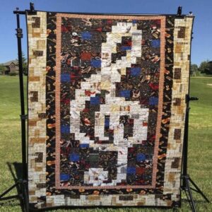 Music Makes My Heart Sing Quilt Blanket Tr12  Quilt